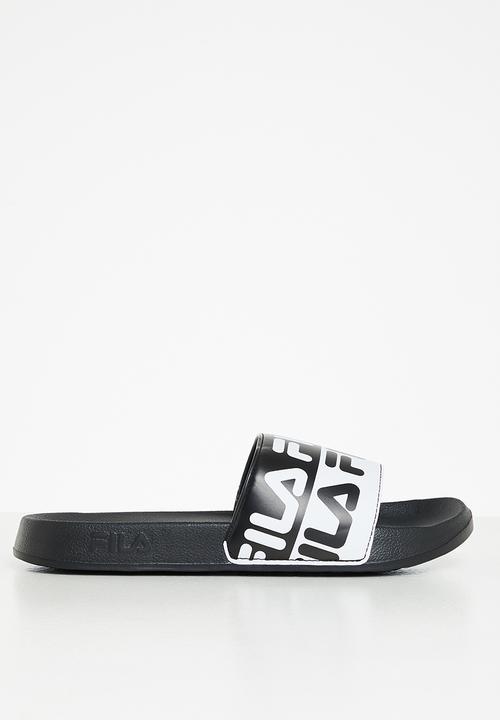 FILA - Sorrento slide - black & white