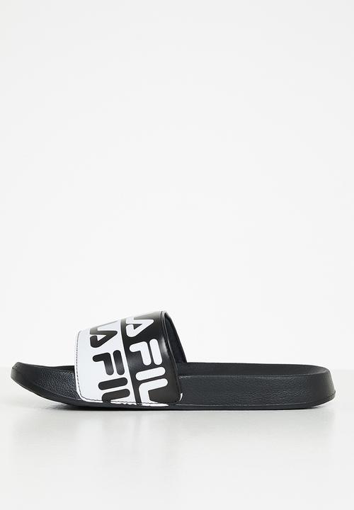 FILA - Sorrento slide - black & white
