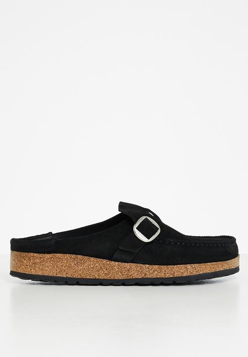Birkenstock - Buckley suede regular - black