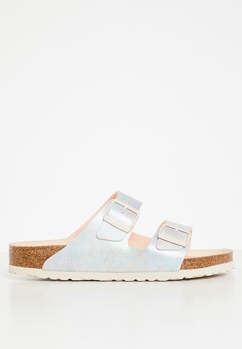 Birkenstock - Arizona microfiber veg regular - iridescent light rose