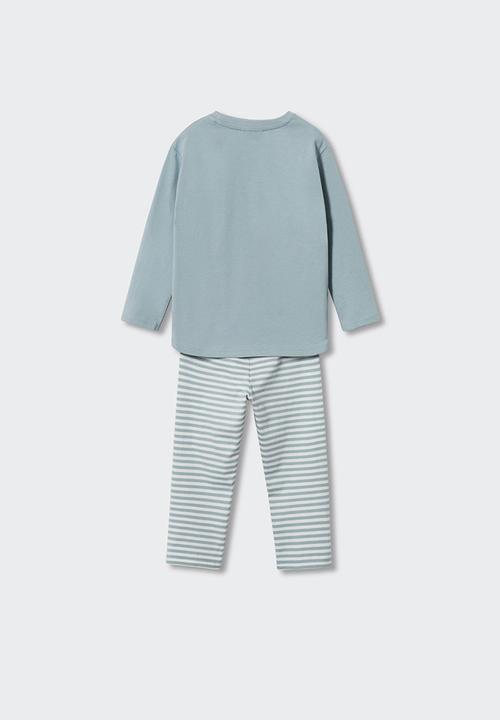 MANGO - Pyjama pack bear - light blue