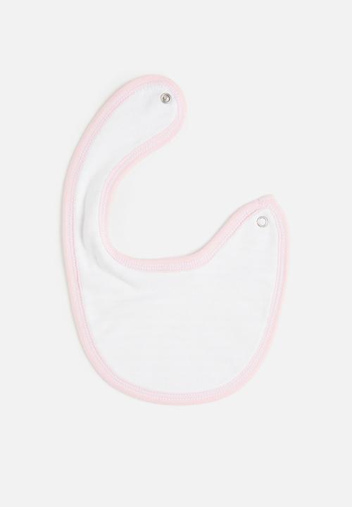 Little Lumps - Bib - pink stripe