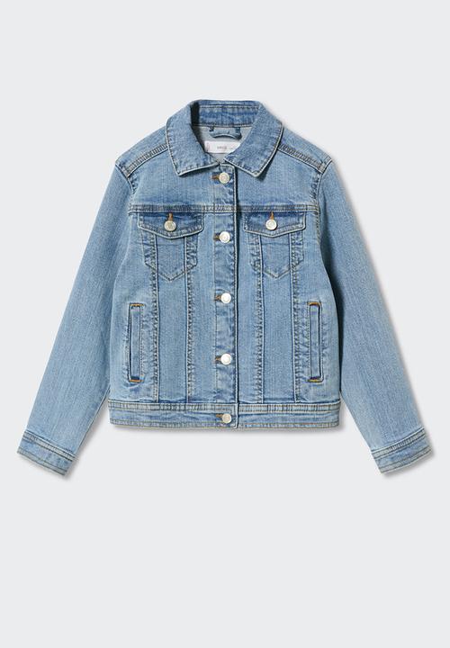 MANGO - Jacket allegra - open blue
