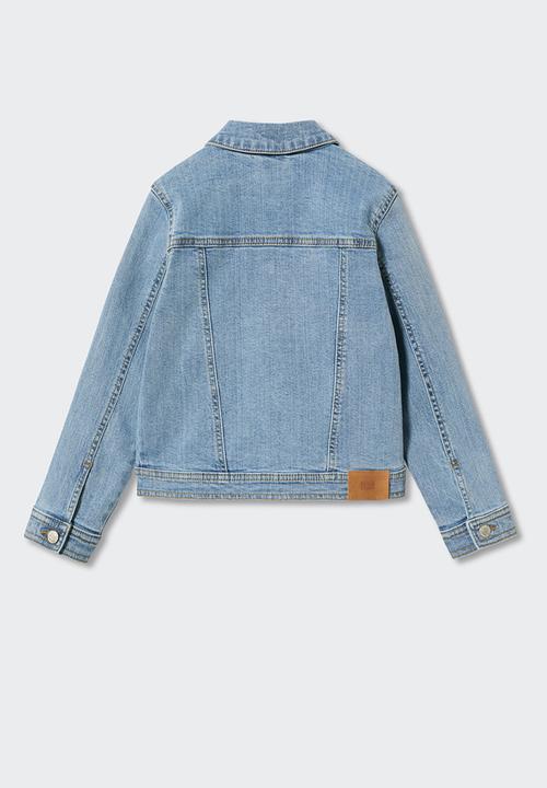 MANGO - Jacket allegra - open blue