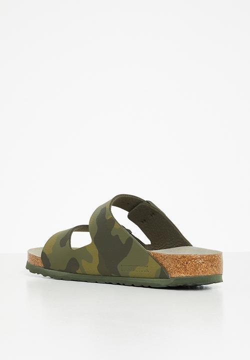 Birkenstock - Arizona sfb camo birko-flor regular - camo green