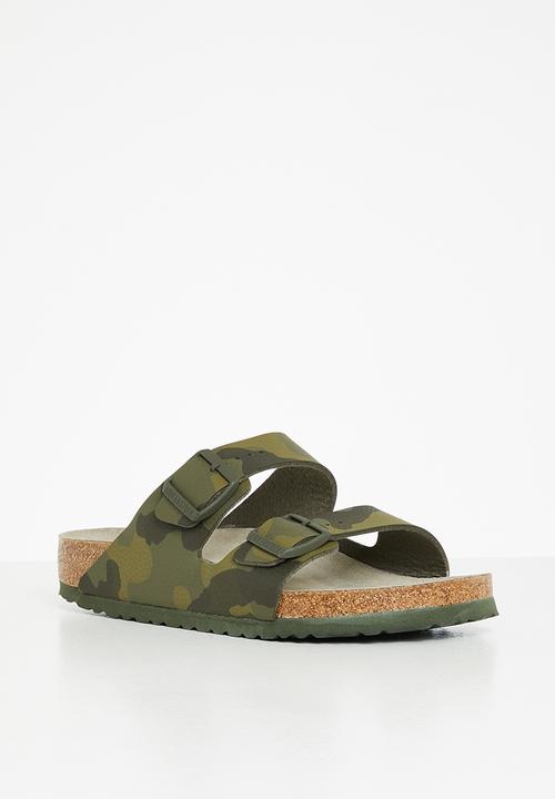 Birkenstock - Arizona sfb camo birko-flor regular - camo green