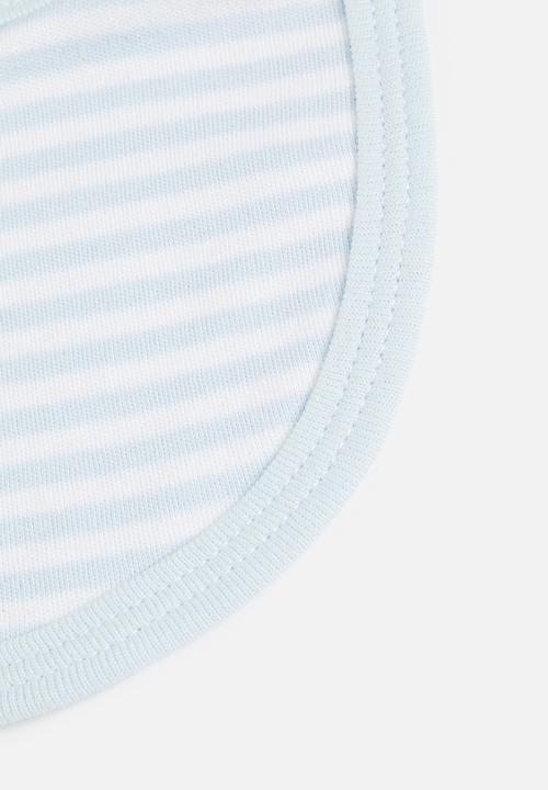 Little Lumps - Bib - blue stripe