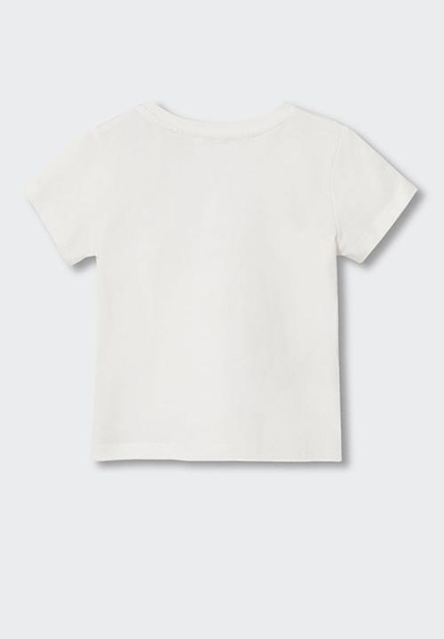 MANGO - T-shirt animals - neutral