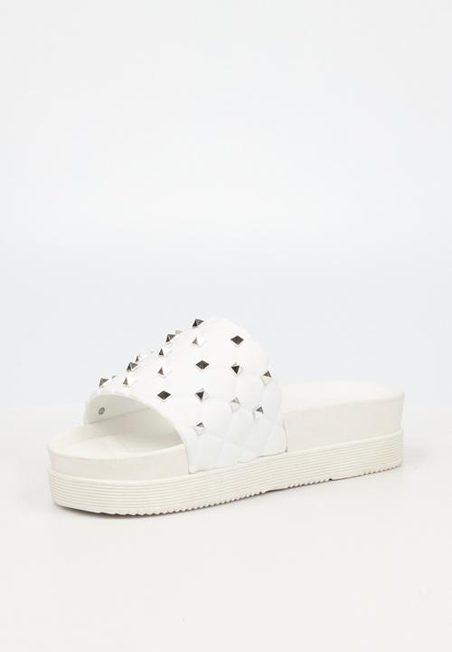 Viabeach - Kush 1 flatform slide - white