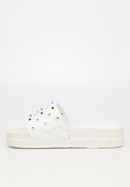 Viabeach - Kush 1 flatform slide - white