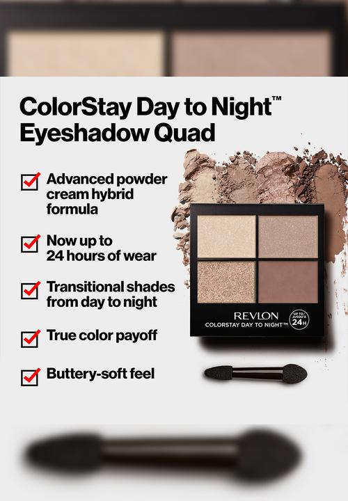 Revlon - ColorStay Day to Night™ Eyeshadow Quad - Gorgeous