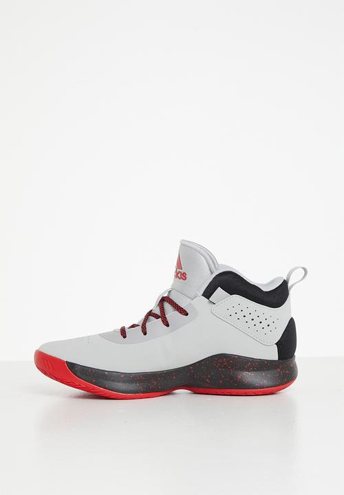 adidas Originals - Junior cross em up 5 k wide - grey two/core black/scarlet