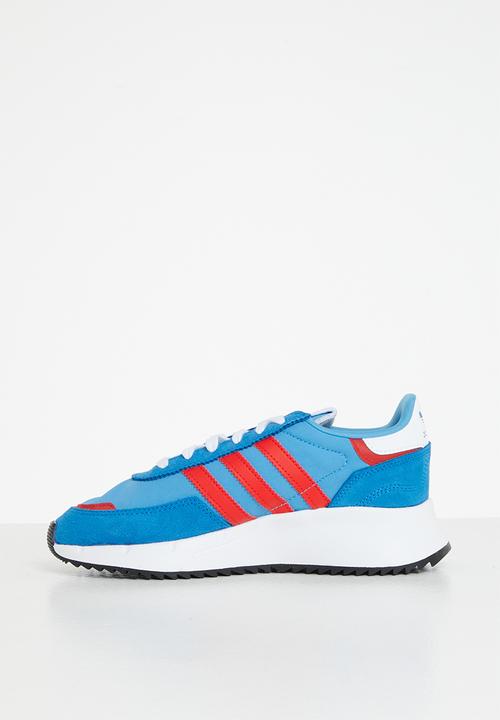 adidas Originals - Retropy f2 j - app sky rush/vivid red/blue rush