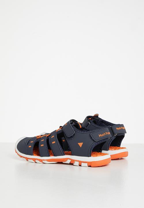 Hush Puppies - Oliver boys sandal - navy & orange