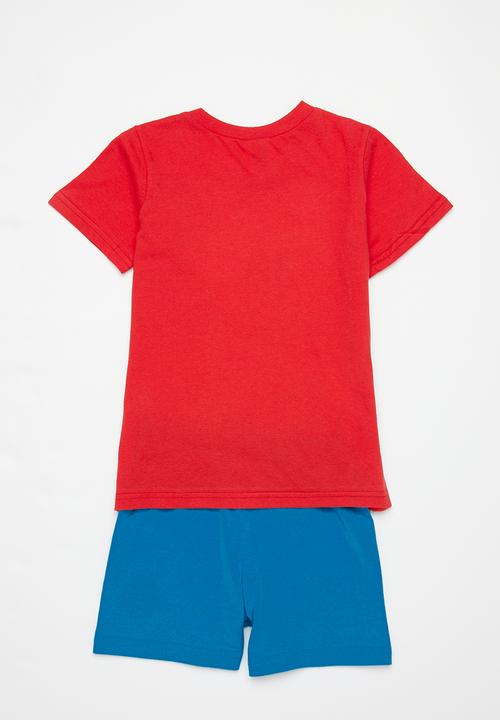 Character Group - Batman pj set - red & aqua