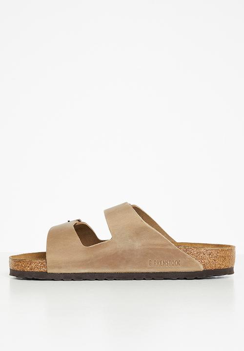 Birkenstock - Arizona nu oiled waxy leather regular - tobacco brown