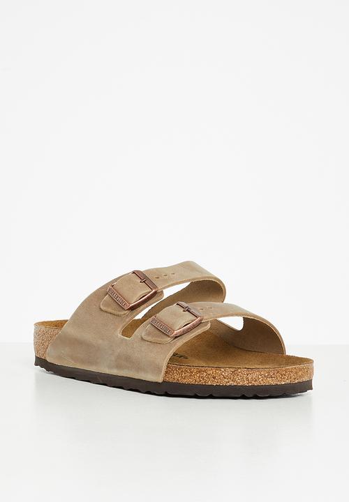 Birkenstock - Arizona nu oiled waxy leather regular - tobacco brown
