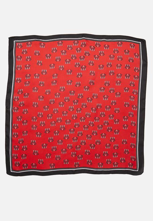 Superbalist - Averi printed neckerchief - red