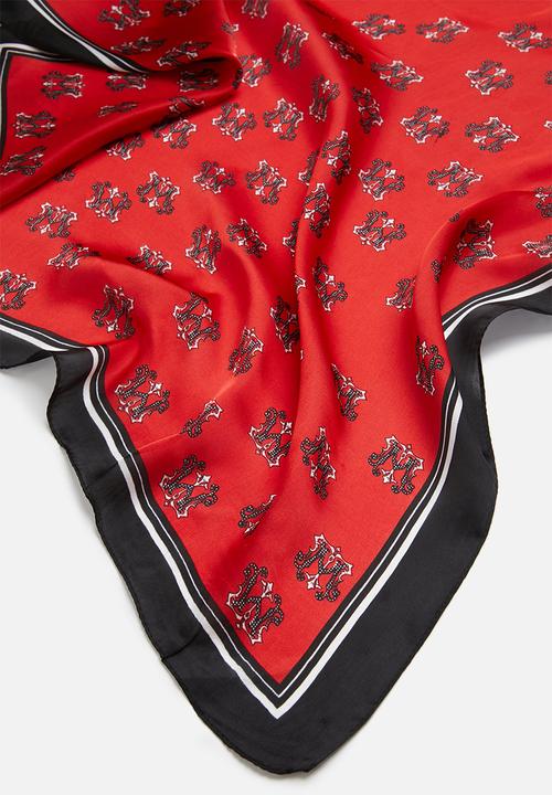 Superbalist - Averi printed neckerchief - red