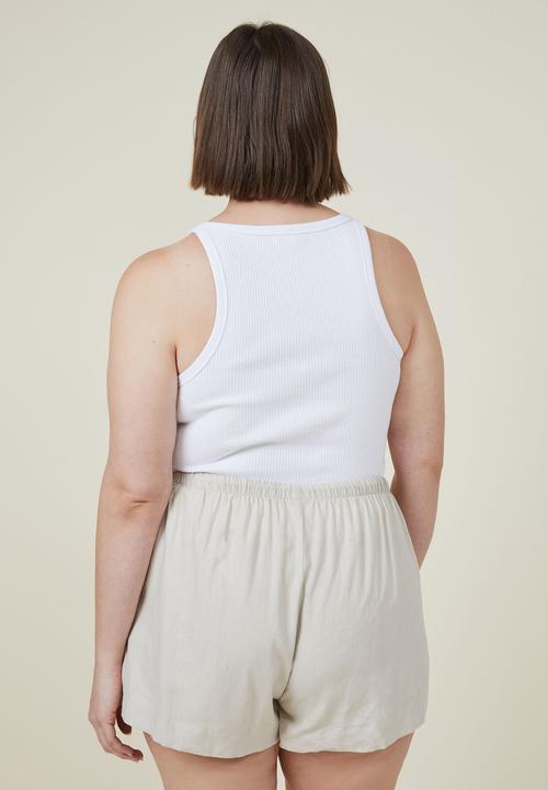 Cotton On - Curve haven short - stone