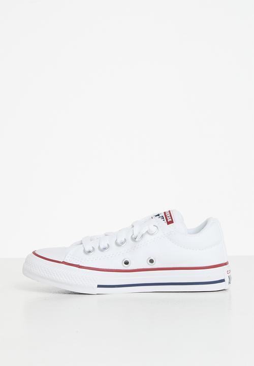 Converse - Chuck taylor all star street slip - white/garnet/navy