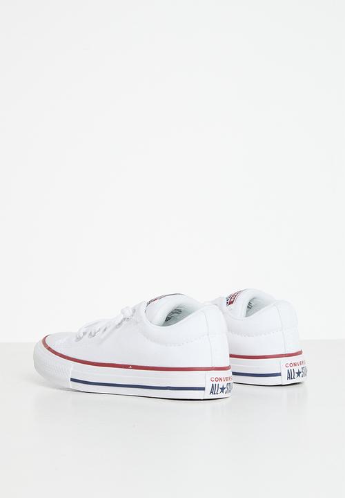 Converse - Chuck taylor all star street slip - white/garnet/navy