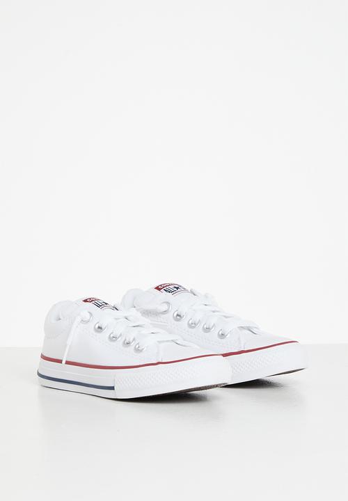 Converse - Chuck taylor all star street slip - white/garnet/navy