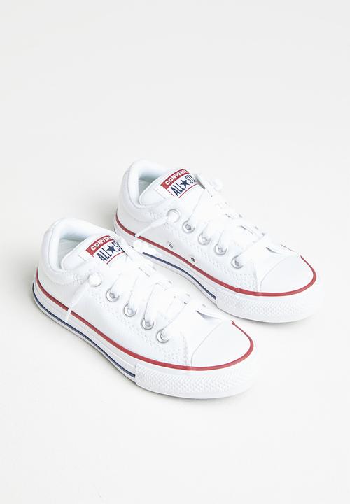 Converse - Chuck taylor all star street slip - white/garnet/navy