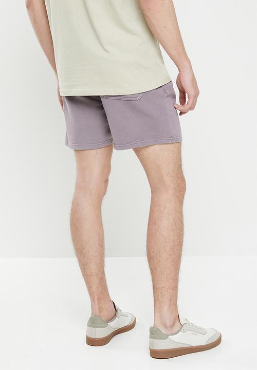 Cotton On - Pigment fleece short - washed brick