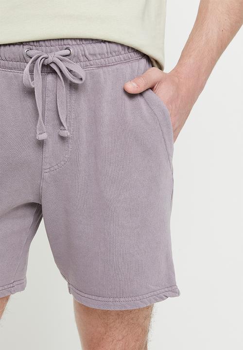 Cotton On - Pigment fleece short - washed brick