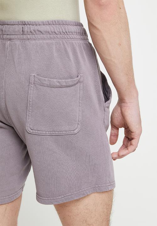 Cotton On - Pigment fleece short - washed brick