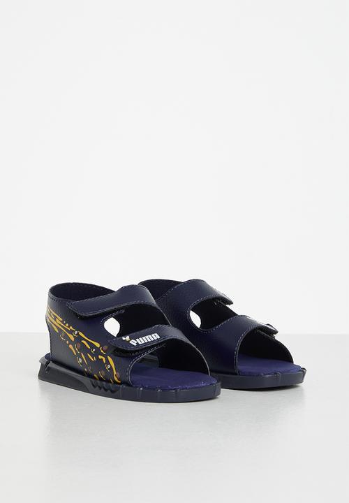PUMA - Crony small world inf zadp - peacoat-puma white-sun stream