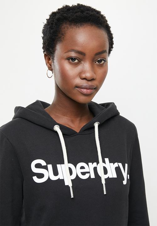Superdry. - Cl hood - black