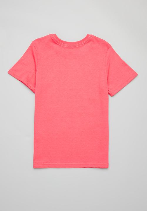 Superbalist - 2 Pack basic tee - coral & white