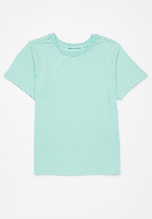 Superbalist - 2 Pack basic tee - aqua & lilac