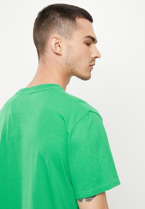 Superdry. - Code sl stacked apq tee - bright green