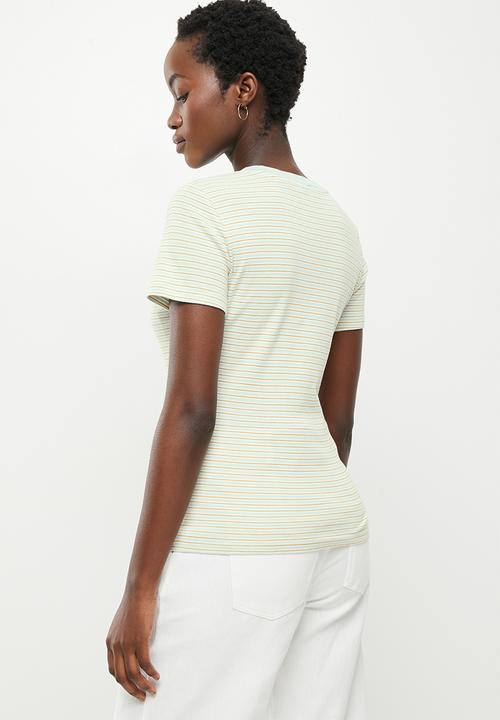 Levi’s® - Short sleeve rib baby tee - blue