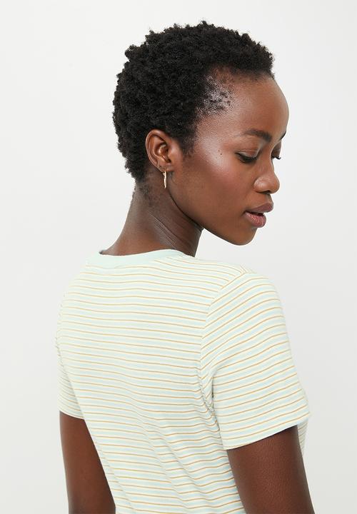 Levi’s® - Short sleeve rib baby tee - blue