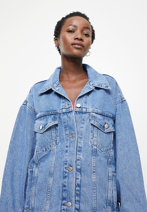 Levi’s® - Baggy trucker - light indigo worn in