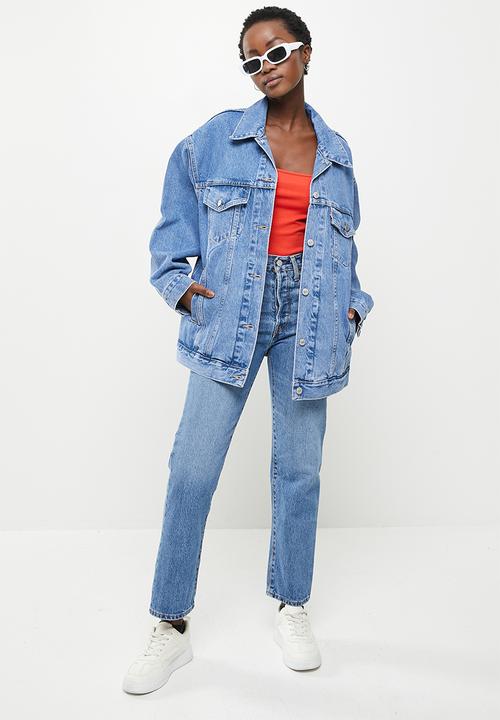 Levi’s® - Baggy trucker - light indigo worn in
