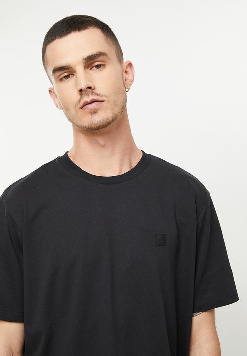 Superdry. - Code tech loose T-shirt - black