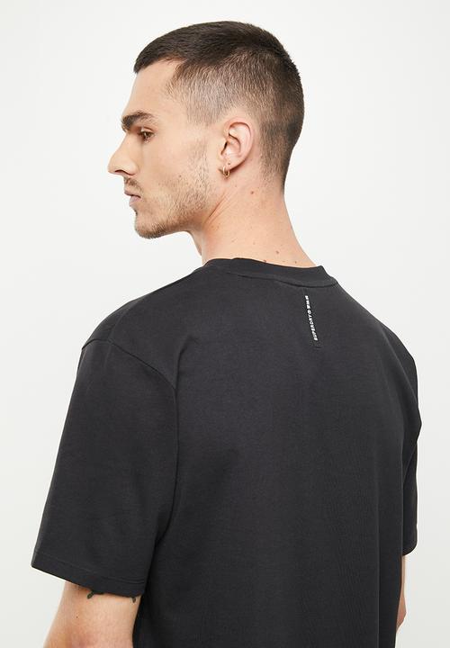 Superdry. - Code tech loose T-shirt - black