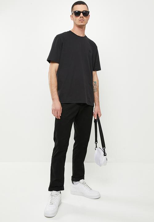 Superdry. - Code tech loose T-shirt - black