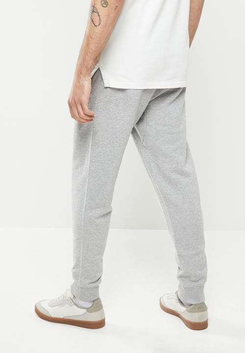 Superdry. - Code sl applique jogger - grey marl