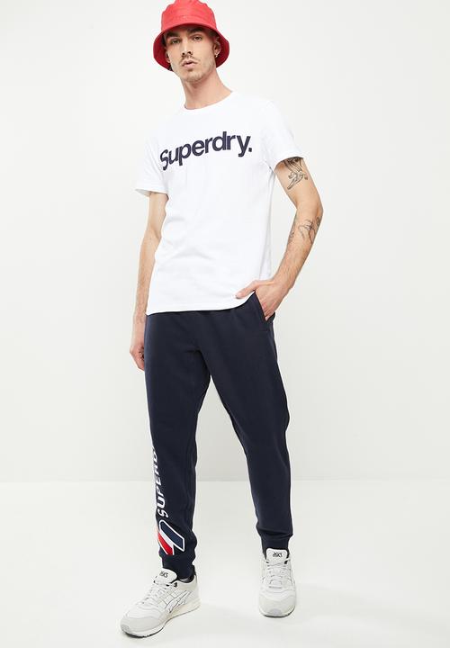 Superdry. - Code sl applique jogger - deep navy