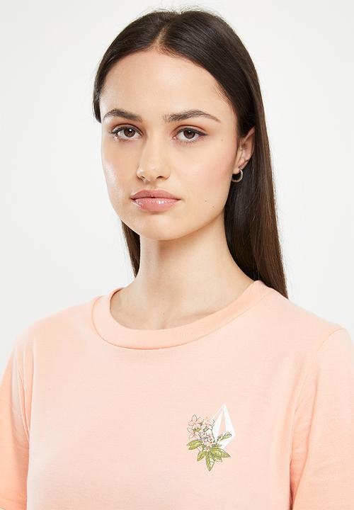 Volcom - Dial short sleeve tee - pink