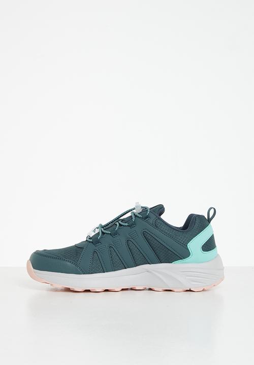 Hi-Tec - Warrior jnr - blue grey & mellow rose