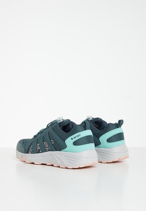 Hi-Tec - Warrior jnr - blue grey & mellow rose