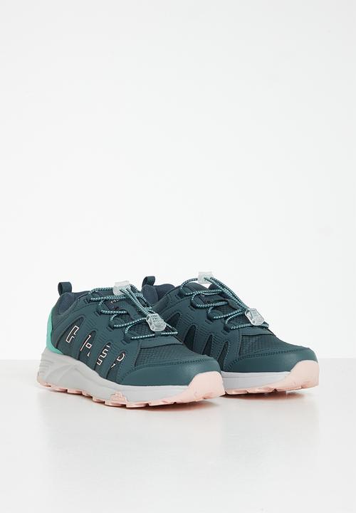 Hi-Tec - Warrior jnr - blue grey & mellow rose