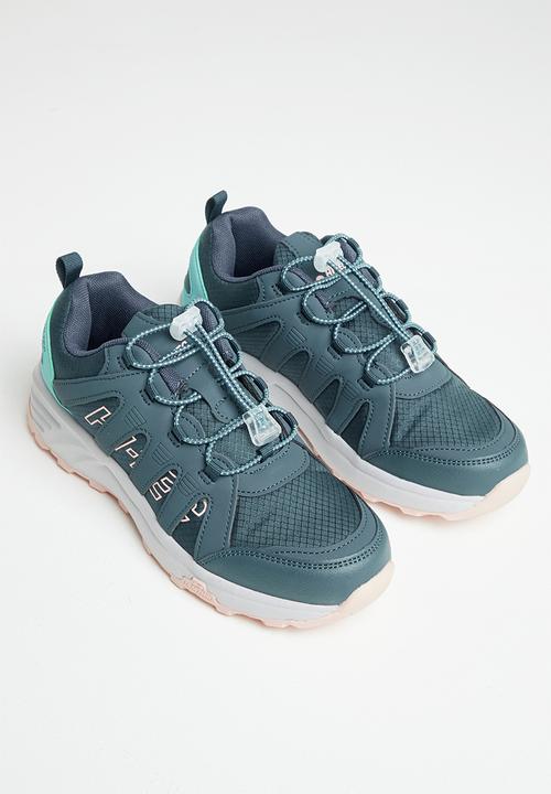 Hi-Tec - Warrior jnr - blue grey & mellow rose
